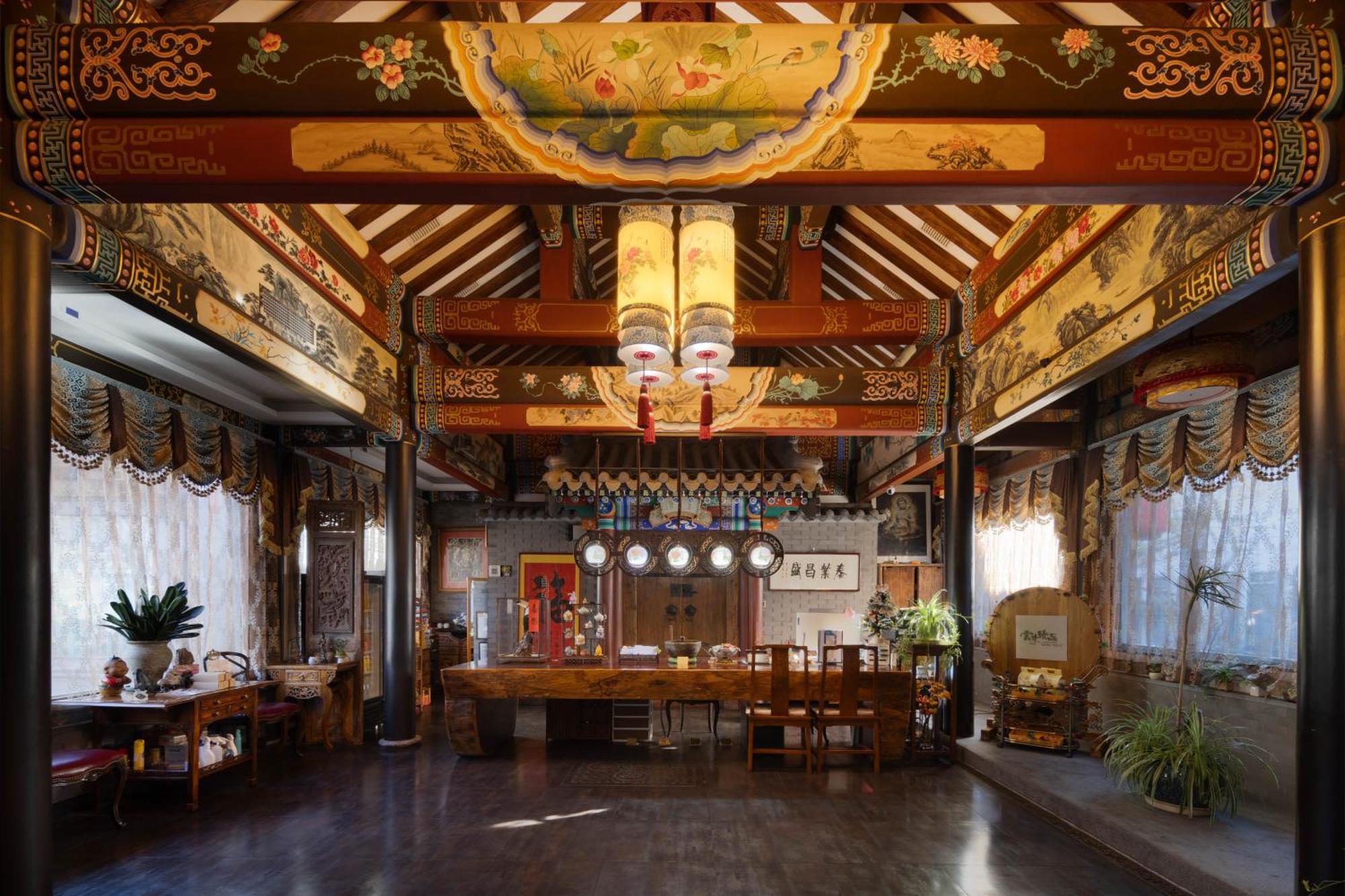 Datong Yunzhong Traditional Courtyard Extérieur photo